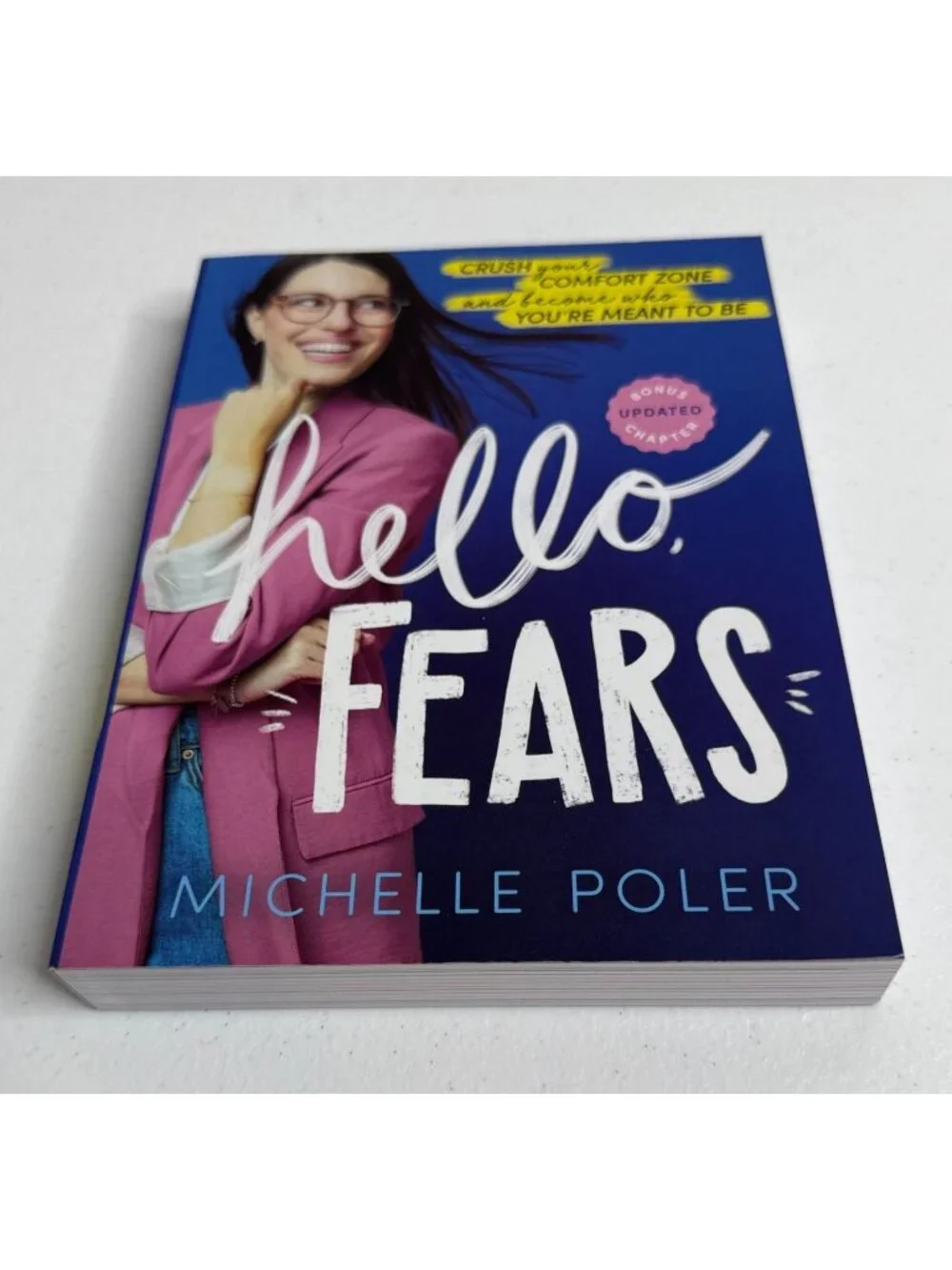 Hello Fears by Michelle Poler Motivational Self Help Book